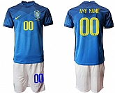 2020-21 Brazil Customized Away Soccer Jersey,baseball caps,new era cap wholesale,wholesale hats